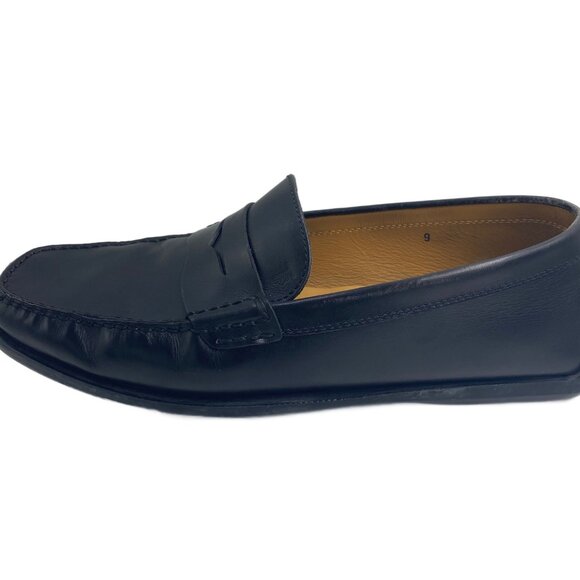 TOD'S Men's Black Leather Gommino Driving Shoes/Loafers, Size 9 - Picture 4 of 9